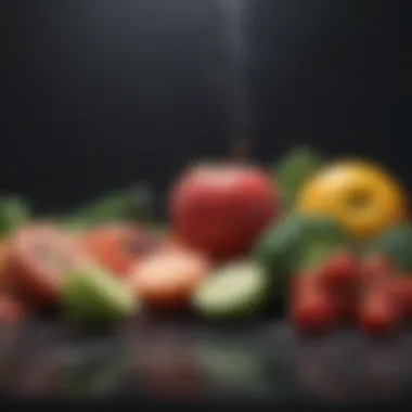 Detoxifying Foods Fresh fruits and vegetables for detoxification