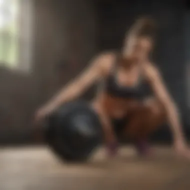 Advanced Abdominal Toning with Ab Wheel Rollout Ab wheel rollout exercise