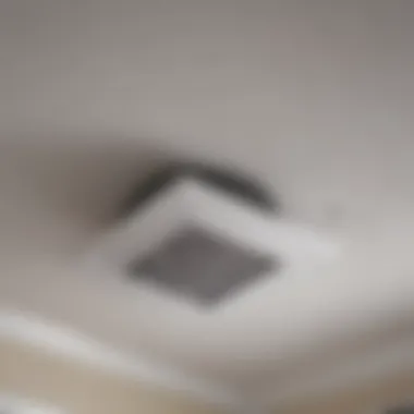 Ceiling heater vent cover with adjustable airflow feature