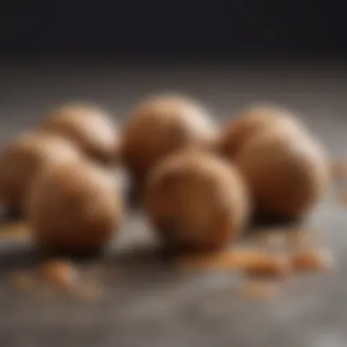 Delicious almond butter protein balls