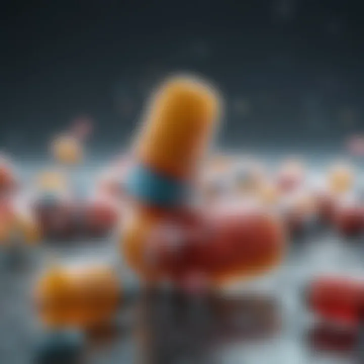 Mechanism of action of antibiotics on bacteria