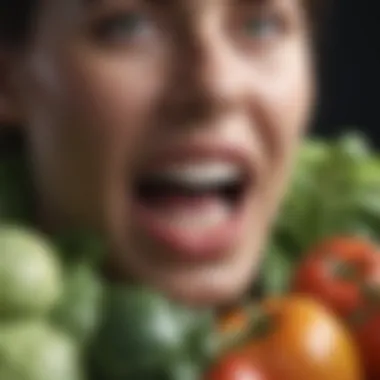Fresh Vegetables for Oral Freshness Fresh vegetables contributing to oral health