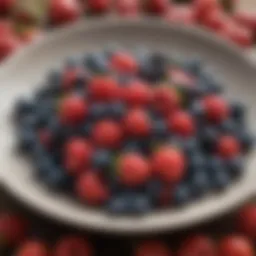 Plate of Fresh Berries