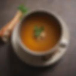 Rich and flavorful bowl of Brodino bone broth
