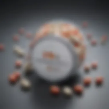 Luxurious Packaging of Prescription Weight Loss Pills Elegant packaging of prescription weight loss pills
