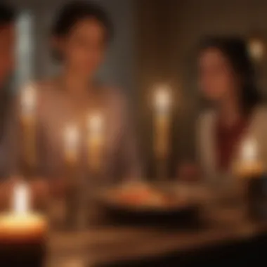 Symbolic Candle Lighting Ritual Candle Lighting Ceremony for Passover