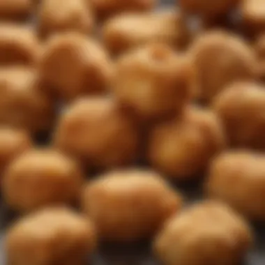 Irresistibly Crispy Chick-fil-A Nuggets Close-up of golden crispy Chick-fil-A nuggets