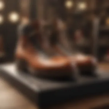 Techniques for Proper Shoe Fitting An illustration of proper shoe fitting techniques
