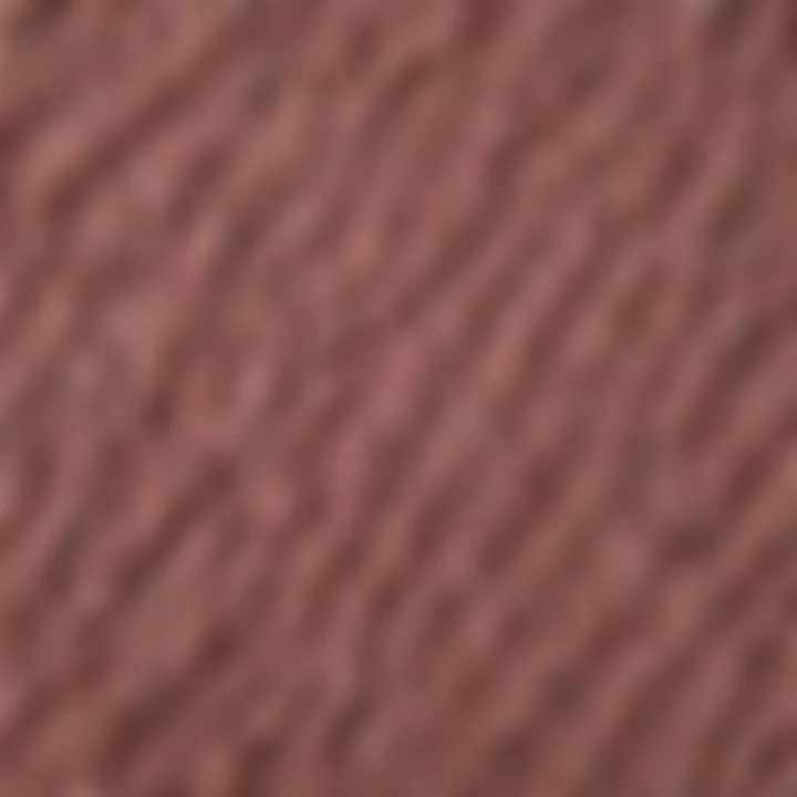 A close-up of fabric textures used in Melissa McCarthy's designs