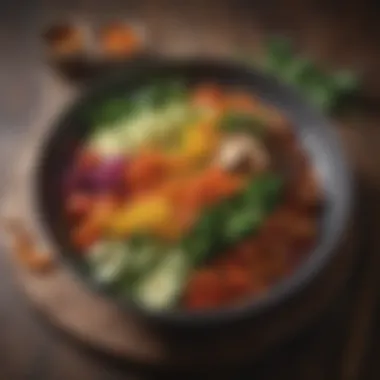 Rainbow Vegetable Fusion Colorful Veggie Stir-Fry
