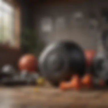 Diverse Workout Tools Various workout equipment for a diverse exercise routine