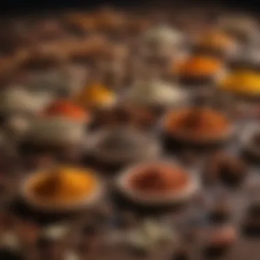 Aromatic Dry Spice Assortment Aromatic dry spice assortment