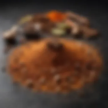 Freshly Ground Dry Spices Freshly ground dry spices