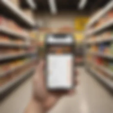 Maximize Savings with a Digital Grocery List A well-organized grocery list on a digital device