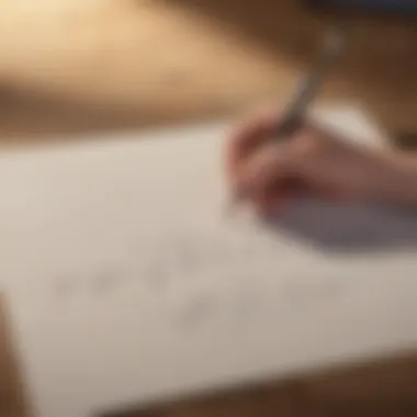 The Art of Handwritten Retirement Messages A beautifully handwritten retirement message on premium stationery