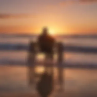Symbolism of New Beginnings in Retirement A serene sunset symbolizing the end of one chapter and the beginning of another