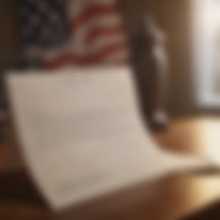 A personal letter dedicated to a veteran