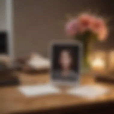 A collection of heartfelt condolence cards on a wooden table