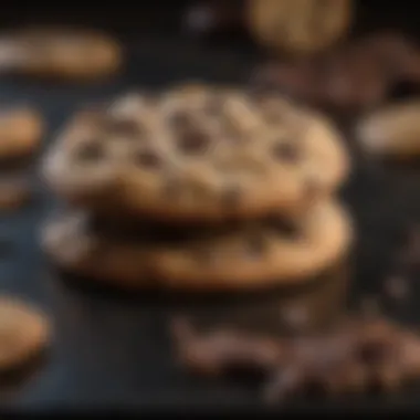 Decadent Dark Chocolate Tortilla Chip Cookies