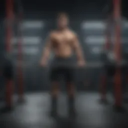 Chris Hemsworth's intense weightlifting session