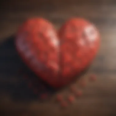 Emotional Intimacy Puzzle Illustration of a heart with interconnected puzzle pieces