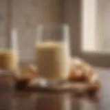 Creamy Cashew Milk in Elegant Glass