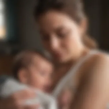 Nurturing bond during breastfeeding