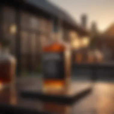 Golden Hour at the Distillery Jack Daniel's Distillery at Sunset