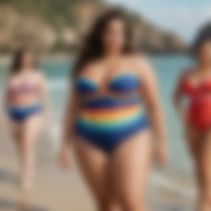 Diverse Plus Size Swimwear Styles