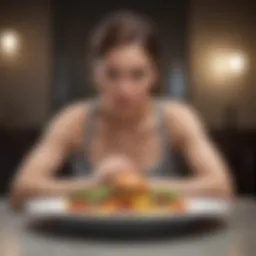 Conceptual representation of fasting and its effects on the body