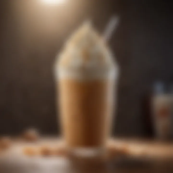 Dreamy Caramel Frosty Shake