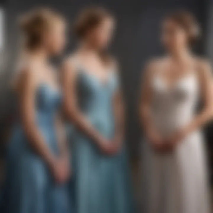 Bridesmaid dress fitting and alteration techniques