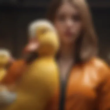 A conceptual representation of Duck Worth clothing reflecting its innovative design philosophy