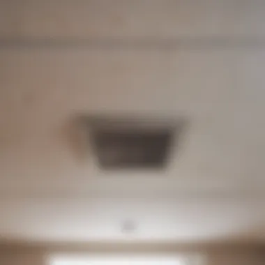 Removing dust from air vent cover