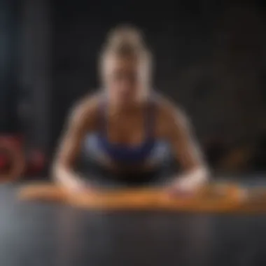 Resistance Band Crunch for Lower Abs Resistance Band Crunch for Lower Abs