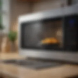 Natural cleaning solutions for microwave