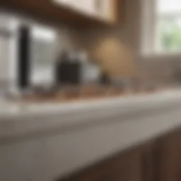 Ants on a kitchen counter