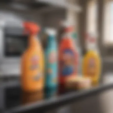 Cleaning Products for Grease Removal Selection of cleaning products suitable for grease removal