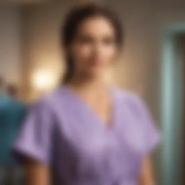 Dignity in Design: The Evolution of Patient Apparel Elegant hospital gown design prioritizing patient dignity