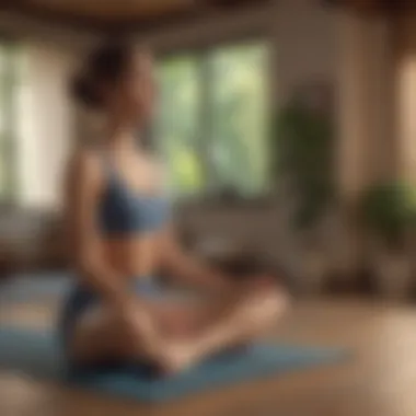 Holistic Wellness Approach Mindfulness meditation session for overall well-being