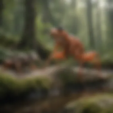 Captivating Fauna Encounter Evocative Wildlife Sighting