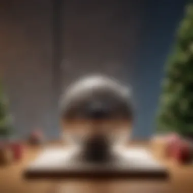 Interactive elements in video holiday card