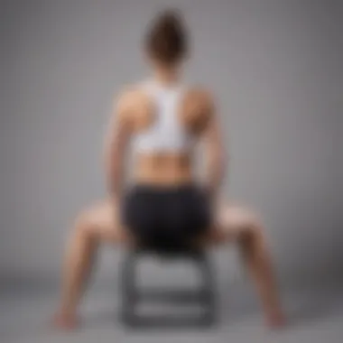 Back Extension Exercise Illustration of an individual performing a back extension exercise