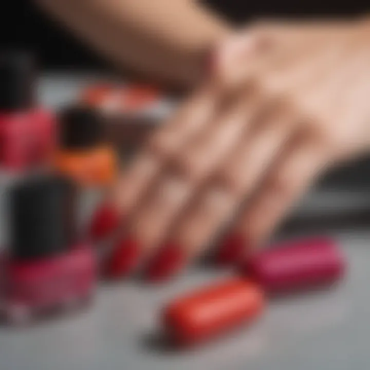 Vibrant and long-lasting Shellac UV nail polish colors