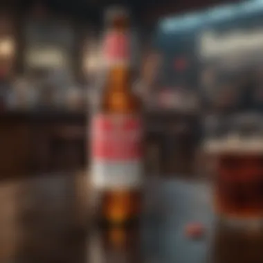 Budweiser featured in a famous movie scene, reflecting its pop culture significance.