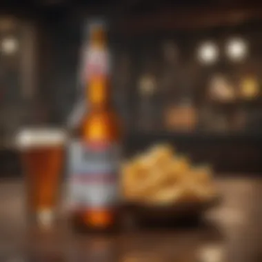 A modern Budweiser advertisement illustrating its current marketing strategies.