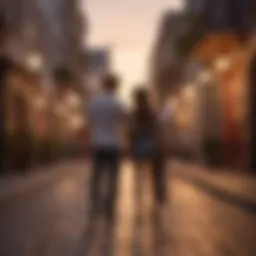 Romantic Sunset Stroll