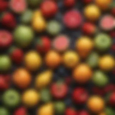 Vibrant Assortment of Fresh Fruits Vibrant assortment of fresh fruits