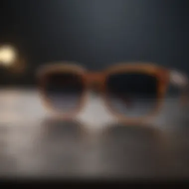 Comparison of materials used in cheap and expensive sunglasses