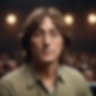 The Iconic Performer Vintage photographs of John Lennon during a performance
